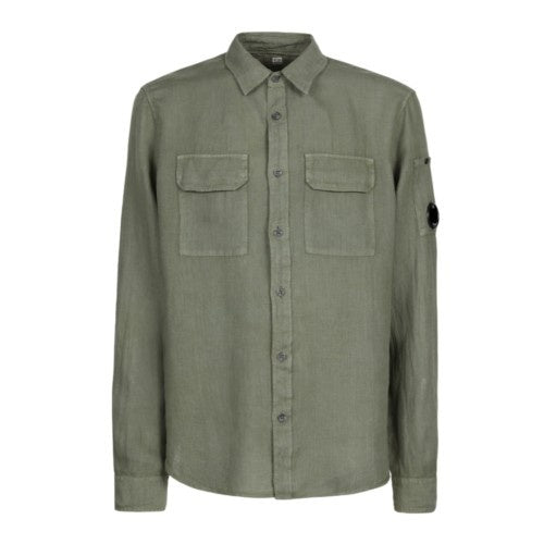 C.P Double Pocket Overshirt (Khaki) Original
