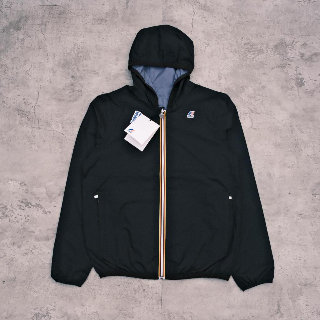 K-Way Reversible 2 in 1 Jacket (Black/Grey) Original