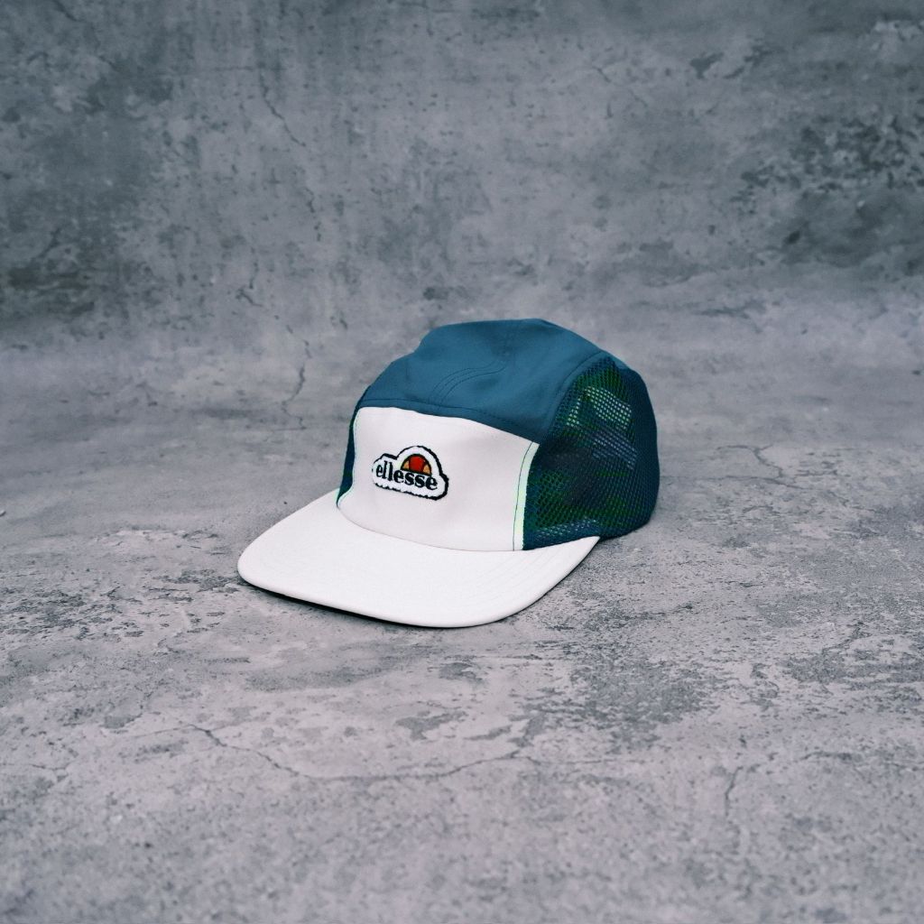Ellesse Flat 5 Panel Cap (Green) Original