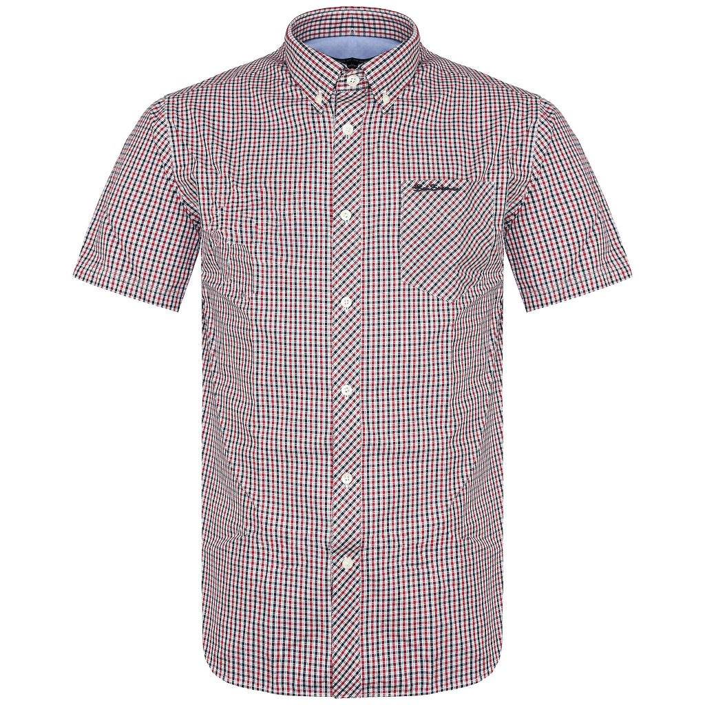 Ben Sherman Gingham OG Short Sleeve Shirt Original