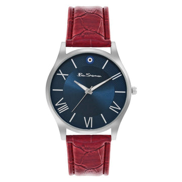 Ben Sherman Men Blue Round Dial Analog Watch (BS102USBR) Original
