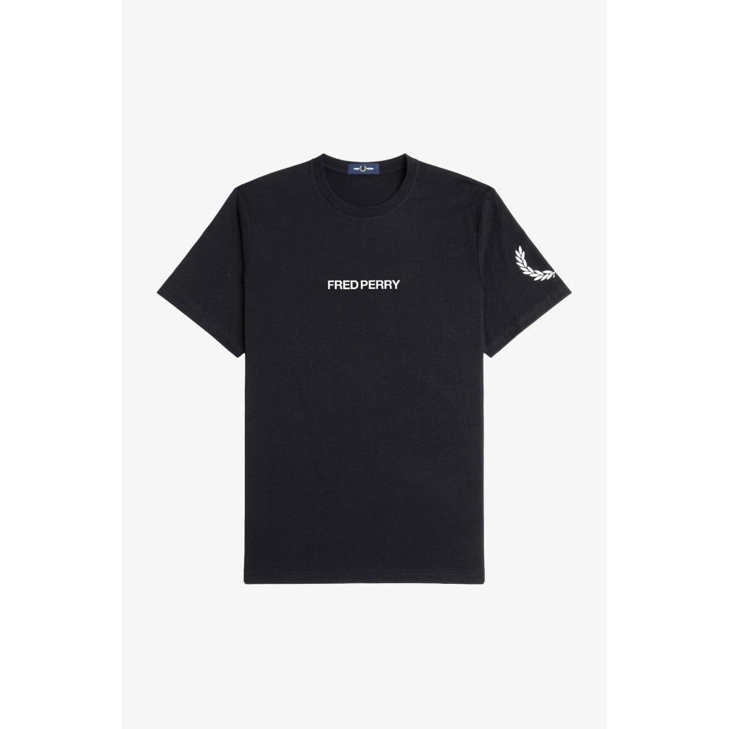 Fred Perry Double Branded Graphic T-Shirt (M8696-102) Original